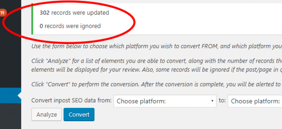 seo plugin migration done